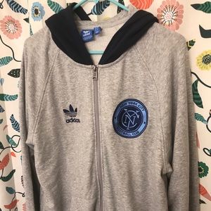 New York City FC Adidas Hoodie